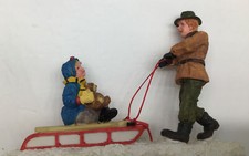 Lemax "Pull Me Daddy" Holiday Table Decoration, 77030, 1997