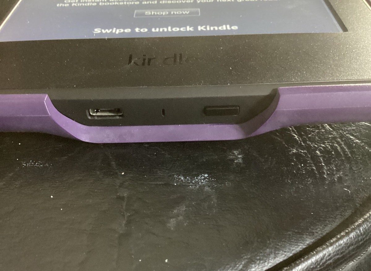 Amazon kindle CE0700 w/purple Book cover | eBay