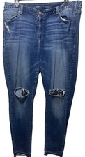 Lane Bryant Women Plus Size 20R-22R Skinny Stretch Jeans Denim Photo For Size
