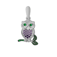 KettenanhäNger Silber AnhäNger Charm SilberanhäNger Zirkon Echtschmuck