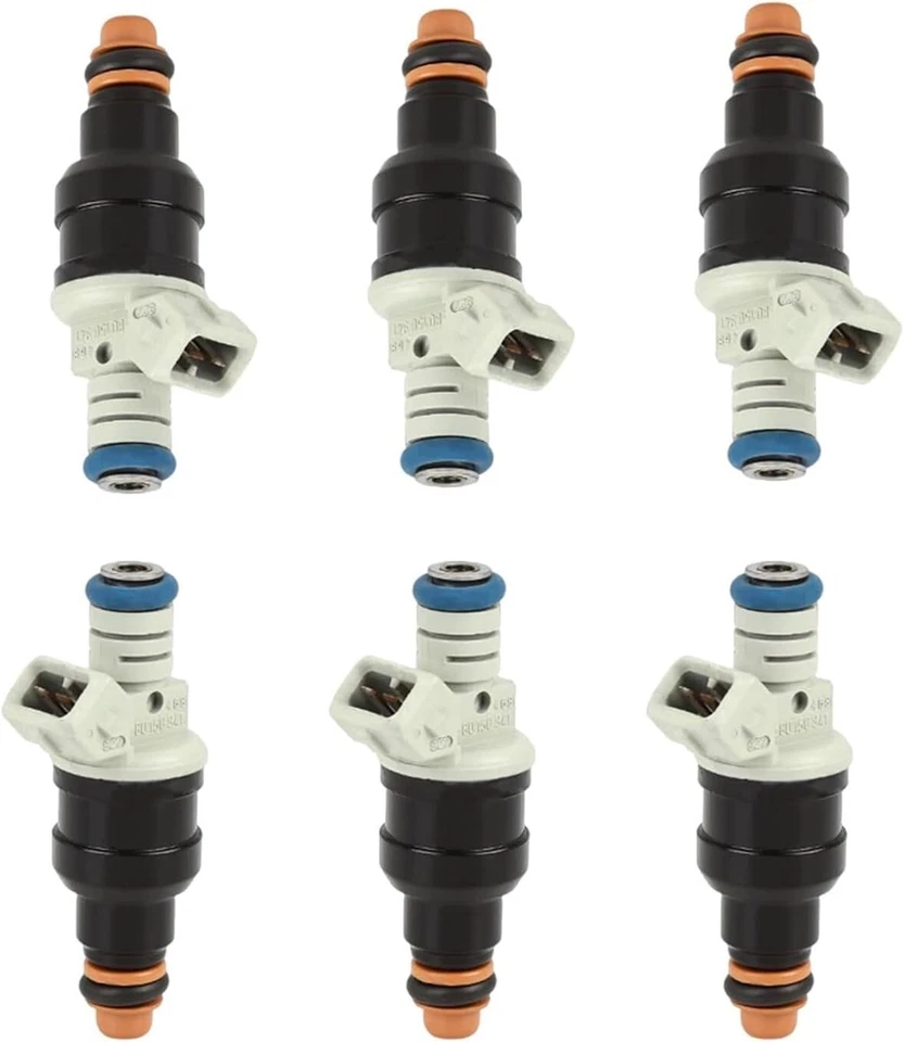 6x Inyectores de combustible Bosch OEM para Lincoln Mercury Ford Bronco 4,9 L I6 0280150941 Foto 3 de 4