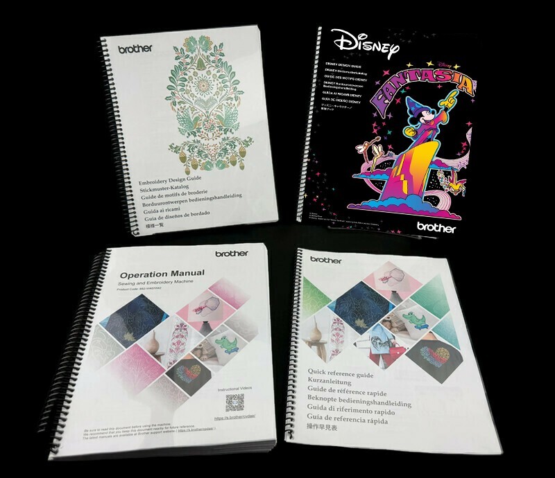 Brother Aveneer Ev1-LE Limited Edition Manual: Bundle 4 Books, Full Color