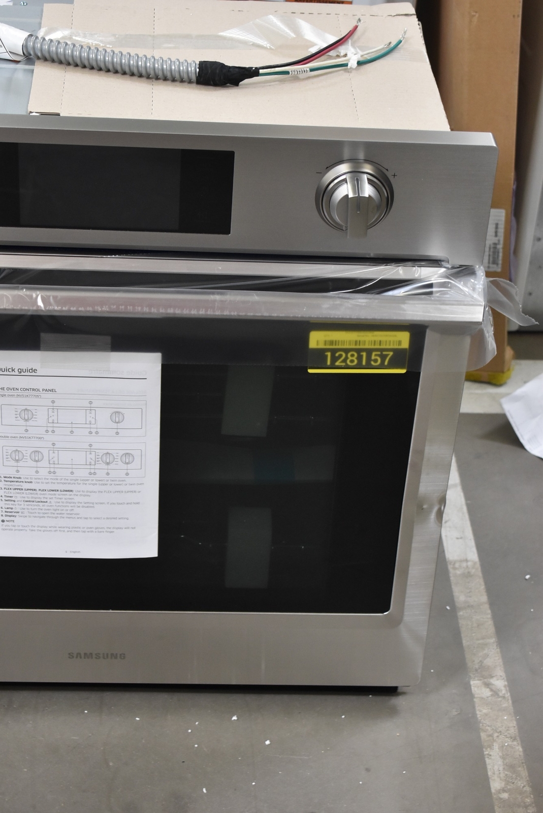 Samsung NV51K7770SS 30" Stainless Single Electric Wall Oven 128157 eBay