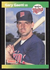 1989 Donruss Baseball's Best Gary Gaetti #102 Minnesota Twins