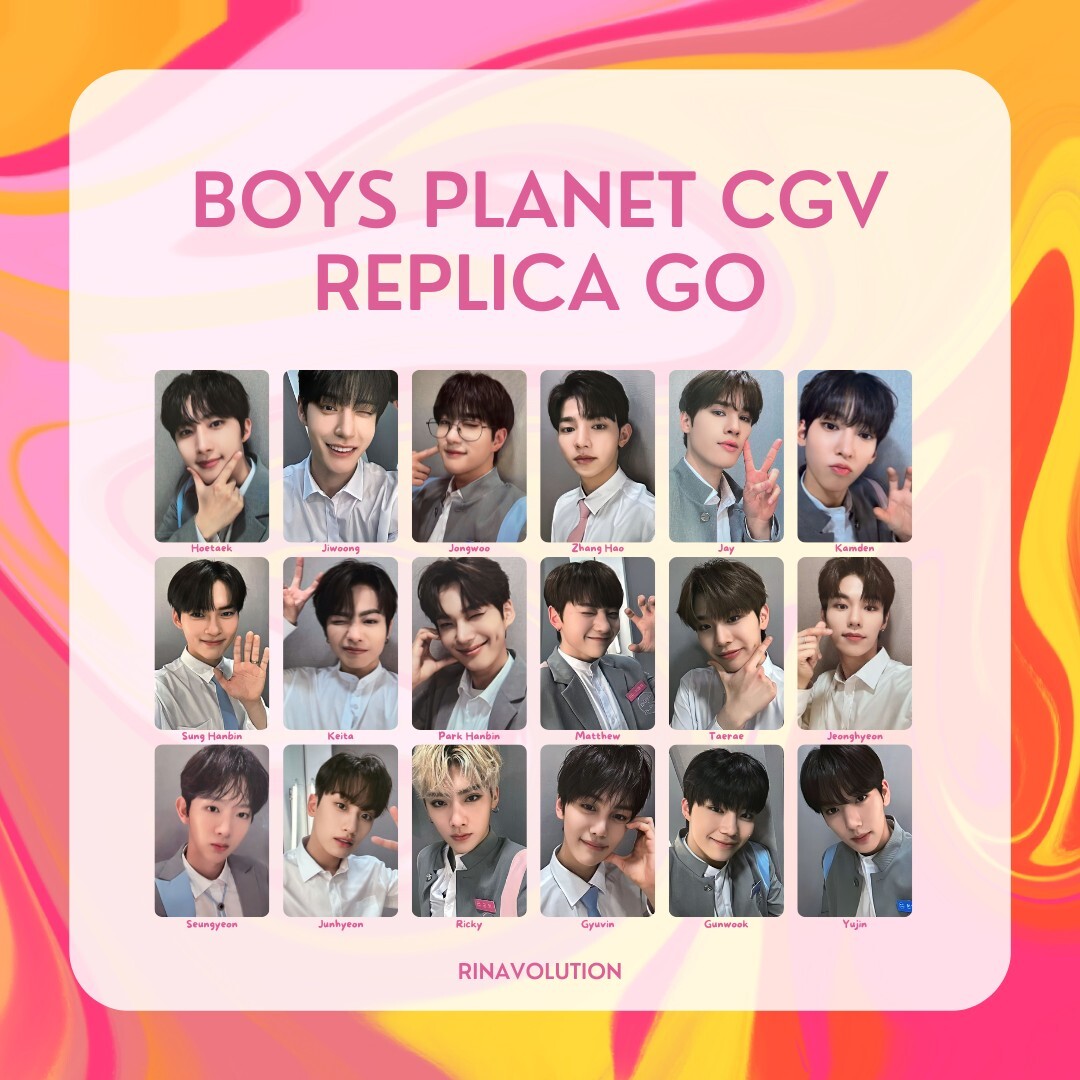 Boys CGV Replica Photocards eBay