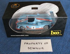 Ixo 1/43 Audi R8 Gulf #4 2001 24 Hours of Le Mans Johansson, Coronel, Lamaris