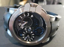 HARRY WINSTON PROJECT Z4 OCEAN DUAL TIME 44MM $36,500 MSRP