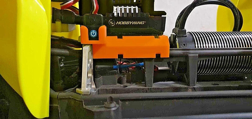 For XMaxx X Maxx Hobbywing Max5 G2 Max6 ESC AND Receiver Mount fits Traxxas - Image 3 of 4