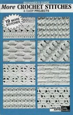 USED BEGINNER'S GUIDE MORE CROCHET STITCHES PROJECTS DIGEST SIZE PATTERN BOOK