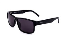 Salvatore Ferragamo SF960S 001 Black/Grey 58-15-140 Sunglasses New Authentic