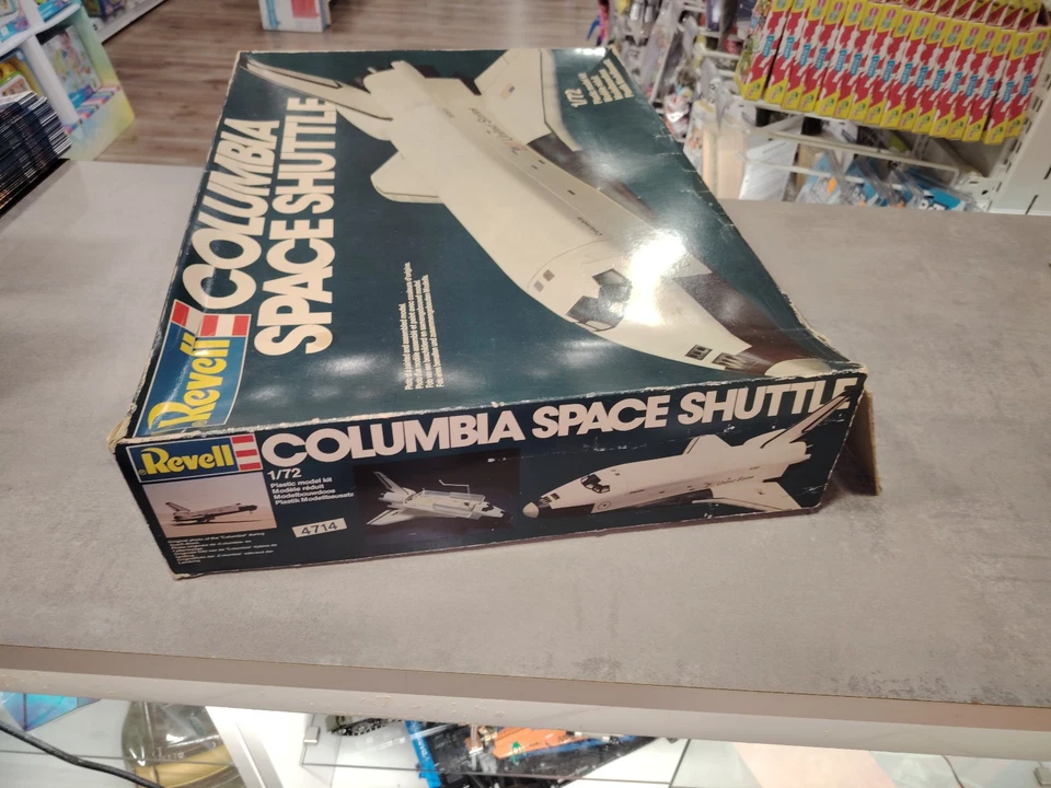 Maquette Revell Navette spatiale 4714 Commencée Boîte déchirée Collectionneur - Photo 3/4