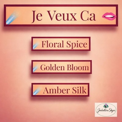 Je Veux Ca ~ A Luxury Essential Oil Perfume 0.34fl oz Glass Rollerball Perfume