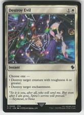 MTG Destroy Evil Normal Commander: FINAL FANTASY #240 NM