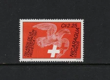 S8046  Nicaragua   1992   Swiss Confederation   1v.   MNH