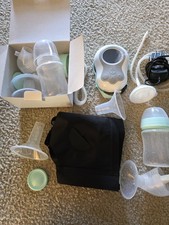 Motif Aura Hands Portable Breast Pump, Breast Pump W Hands-Free Pumping Bra Used
