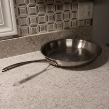 Calphalon 1392 Stainless Steel 12” Round Frying Omelette Saute Pan No Lid