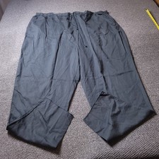 KingSize Pants Mens 6XL B x38 Big Tall Gray Chino Khaki Cotton