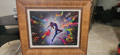 Jim Warren  Creative Energy  - Giclee on Canvas - Hand Signed w/ COA & Appraisal