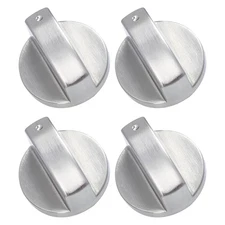 4pcs Replacement Stove Knobs Range Knob Metal Burner Control