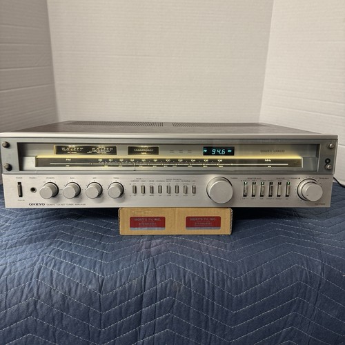 ONKYO TX-7000 VINTAGE AM/FM STEREO RECEIVER - SERVICED - CLEANED - TESTED
