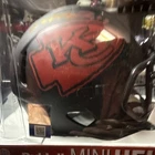Mecole Hardman Signed Kansas City Chiefs Mini Helmet JSA COA