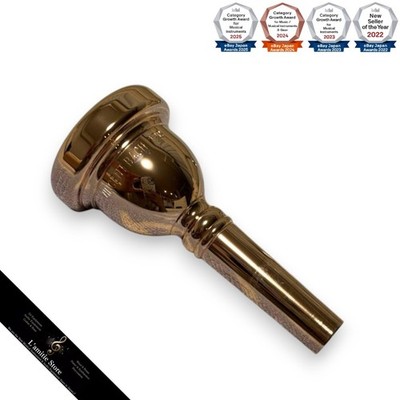 Bach 12C Pink Gold Trombone Euphonium Mouthpiece Small Shank