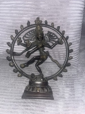 Bronze Statue Shiva Nataraja   Hindu Gott   Tanzender Shiva   Deko Figur