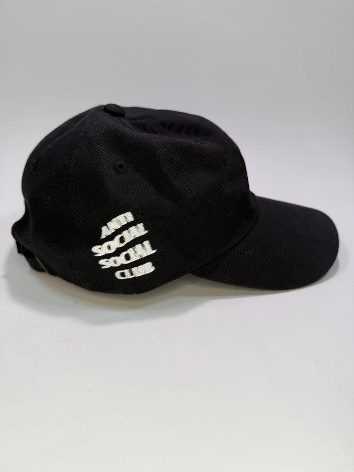 Gorra de papá Anti Social Social Club ASSC I Miss You borrosa con tirantes 2016 Foto 2 de 4
