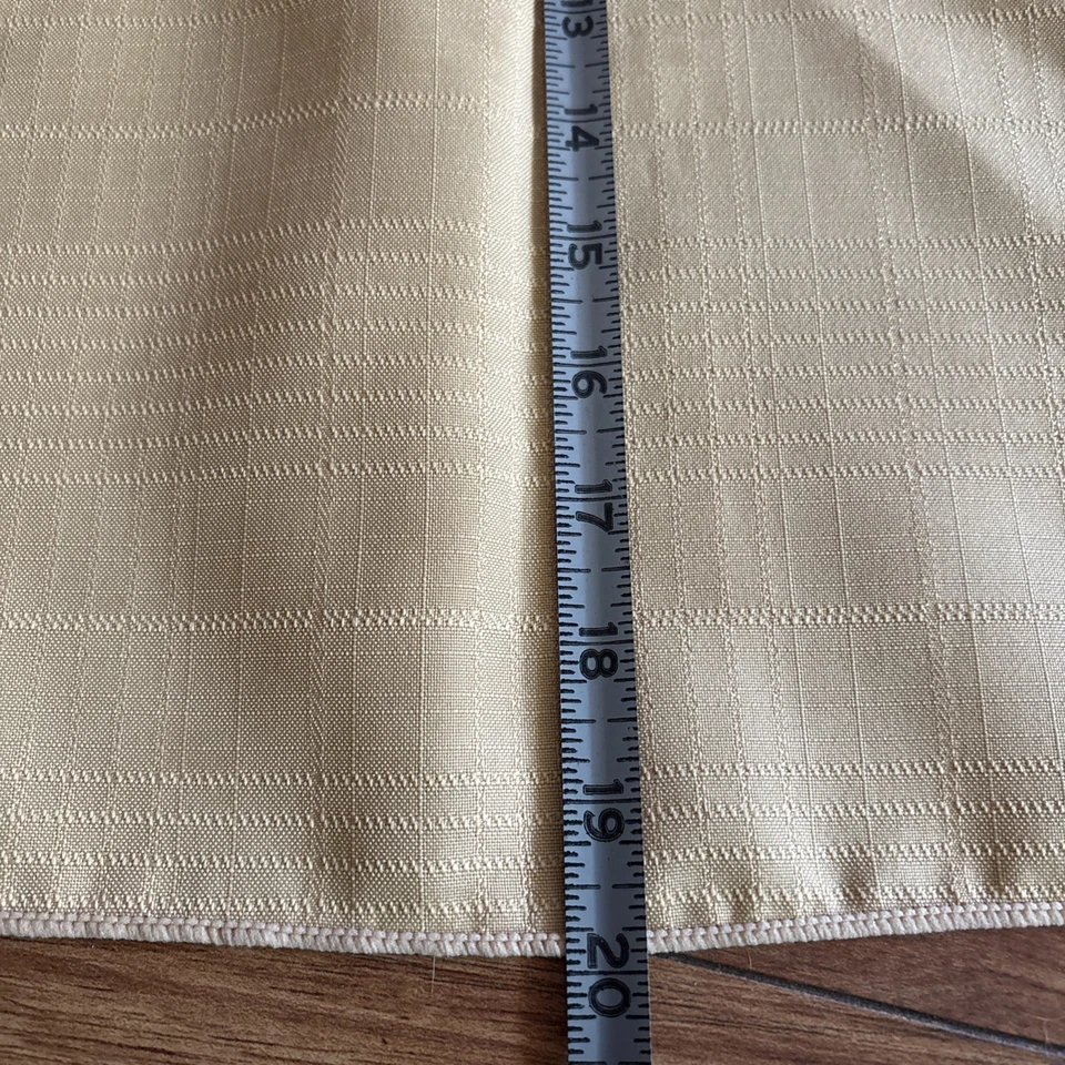 Dinner Napkins Harvest Gold Square Cloth 20 X 20” EUC Lot Of 9 Bundle  Linens - Image 3 of 4