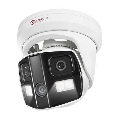 Anpviz 4K Dual Lens PoE IP Security Camera Outdoor 180