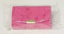 New Mary Kay Pink Double Beauty Lipstick Case Holder with Mirror Holds 2 