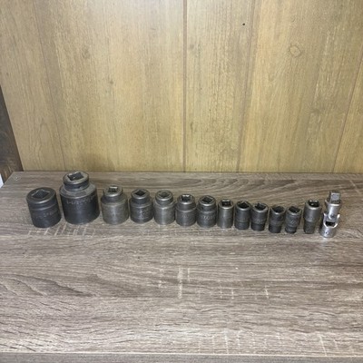 MAC Tools 1/2'' Drive SAE Impact Socket Set VP- SERIES 3/8 ~1-1/8  3/4  Dr 1-1/2 
