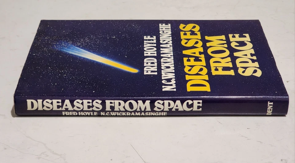 Diseases From Space by Fred Hoyle & N C Wickramasinghe - 1979 1st Edition HC DJ - Image 4 of 4
