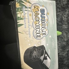 Professional Automatic Bubble Blower Maker Machine Portable Rechargeable