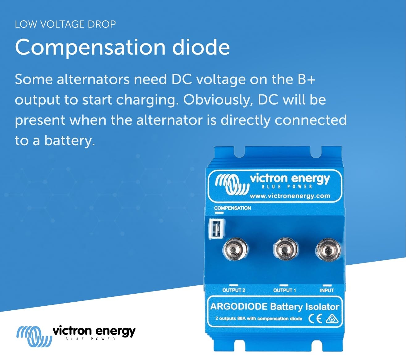 Répartiteur ArgoDiode 80-2SC charge simultanée sans perte de tension - 4