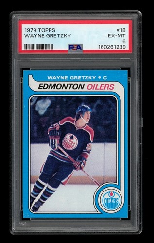 1979-80 Topps Set-Break # 18 Wayne Gretzky PSA 6 EX-MT