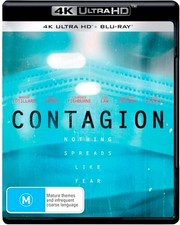 Contagion Used Very Good 4K UHD Blu-ray With Blu-Ray, Australia - Import