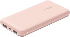 Image of Belkin 10000mAh Portable Powerbank, 10K USB-C portable charger - Rose Gold