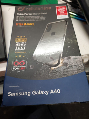 Cellularline Tetra Force Shock Twist Samsung Galaxy A40 Schutz Hülle Case
