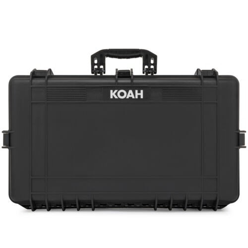 Koah, Weatherproof Hard Case with Customizable Foam (28 x 17 x 7 Inch)