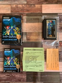Nintendo FC NES Fire Emblem Shadow Dragon and the Blade of Light Gaiden Lot 2 JP