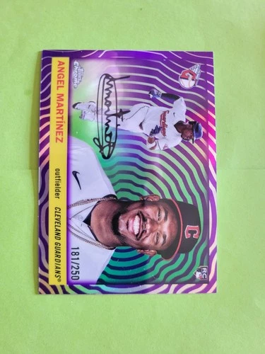 Angel Martinez 2025 Topps Chrome Angel Martinez #181 Refractor