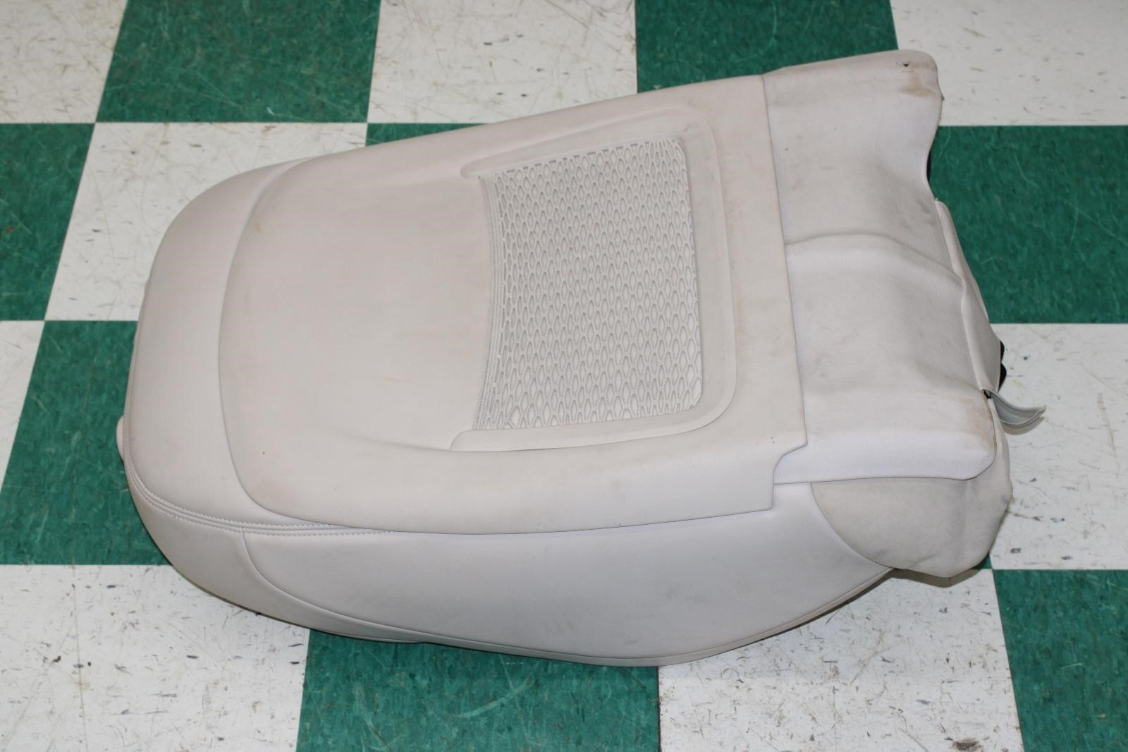 14-17 Ghibli Sabbia Tan Leather Front Passenger Seat Upper Cushion Backrest RH