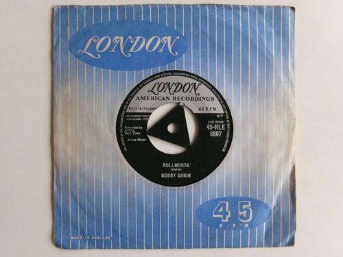 BOBBY DARIN DREAM LOVER BULLMOOSE LONDON AMERICAN 45-HLE 8867 POP ROCK - Picture 3 of 3