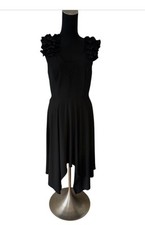 Betsy  Adam Sleeveless Black Cocktail Dress Sz 4