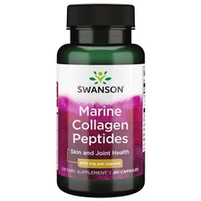 Swanson Hydrolyzed Fish Collagen Type I 400 mg 60 Capsules