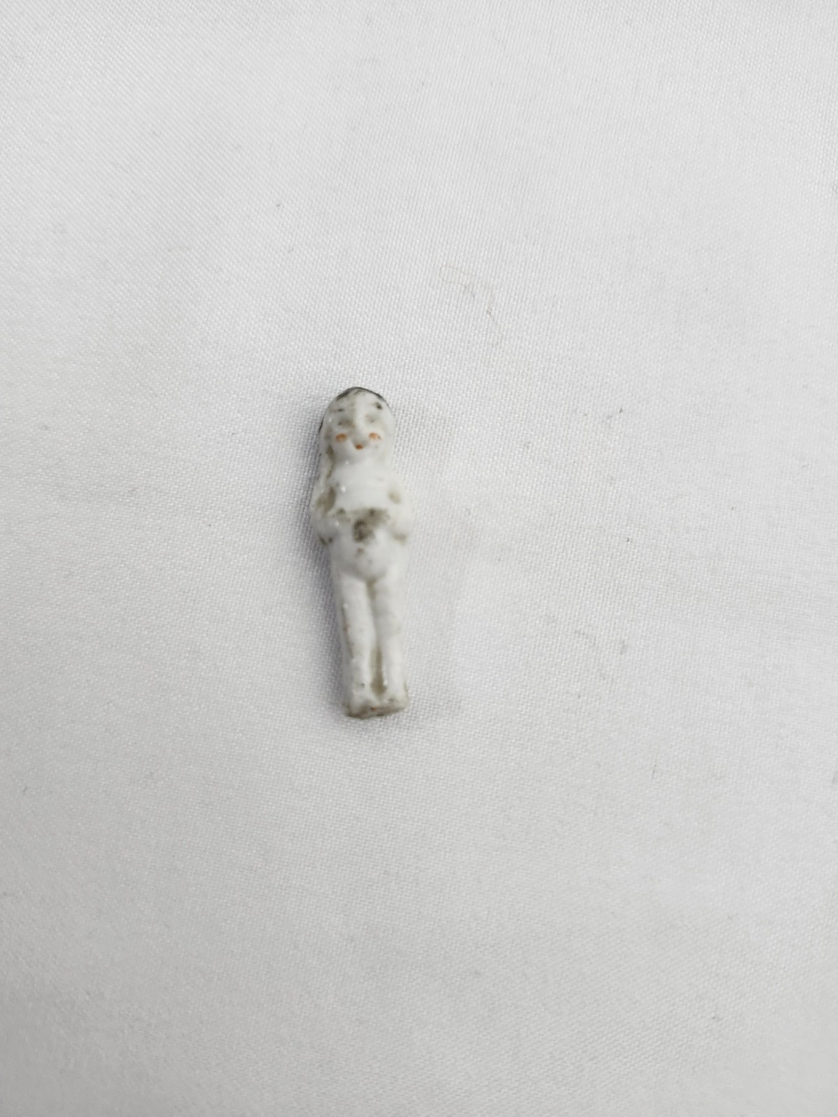 Antique German All Bisque Tiny 1" Frozen Charlotte DOLL TOY Dollhouse Miniature