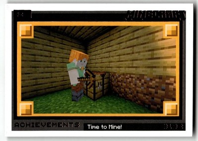 Panini Minecraft Special Edition Card #192 Copper #008/325 Time to Mine!