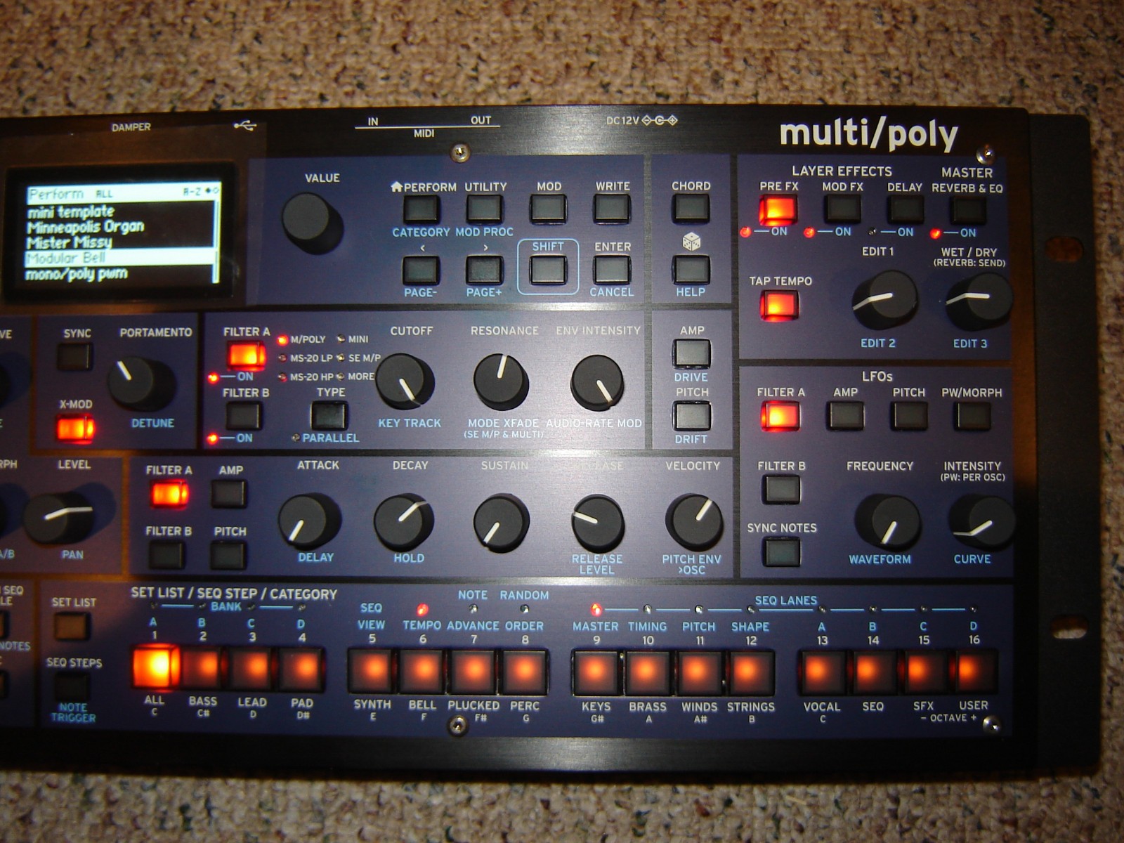 Korg MultiPoly-M Synthesizer Module
