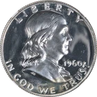 1960-P Franklin Half Dollar Proof NGC PF67 Blazing White Gem STOCK